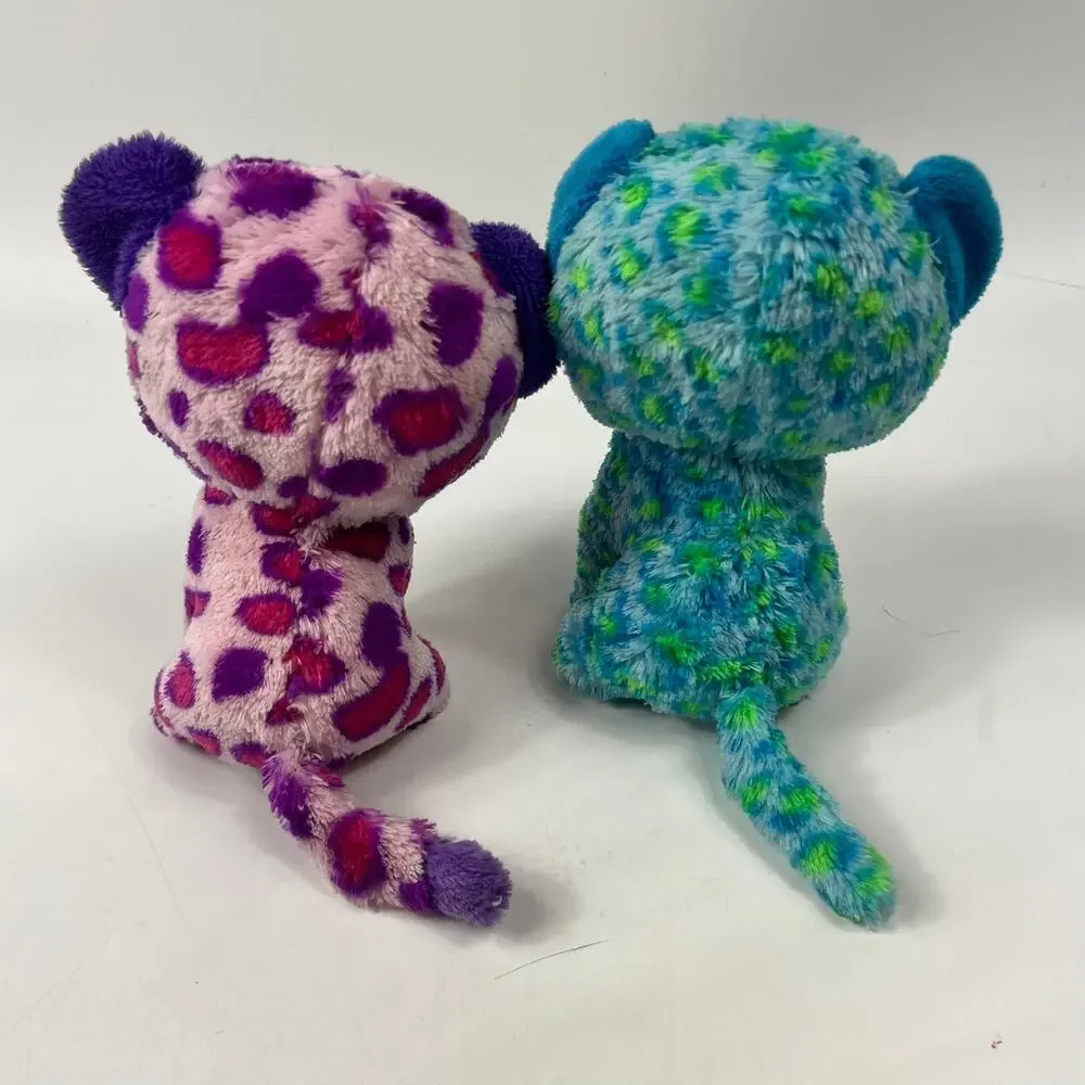 Ty Beanie Boos Plush Lot of 6 Giselle, Glamour, Yago & More Mixed Sizes Tags